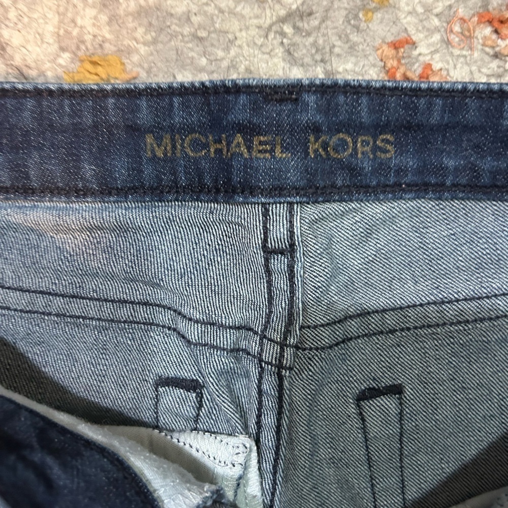 Michael Kors Indigo Denim Jeans - Picture 3 of 5